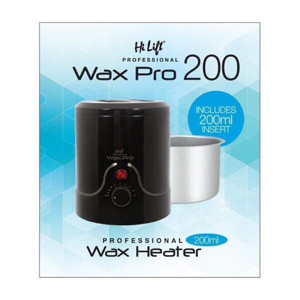 Hi Lift Wax Pro 200 Professional Wax Heater Black 200ml