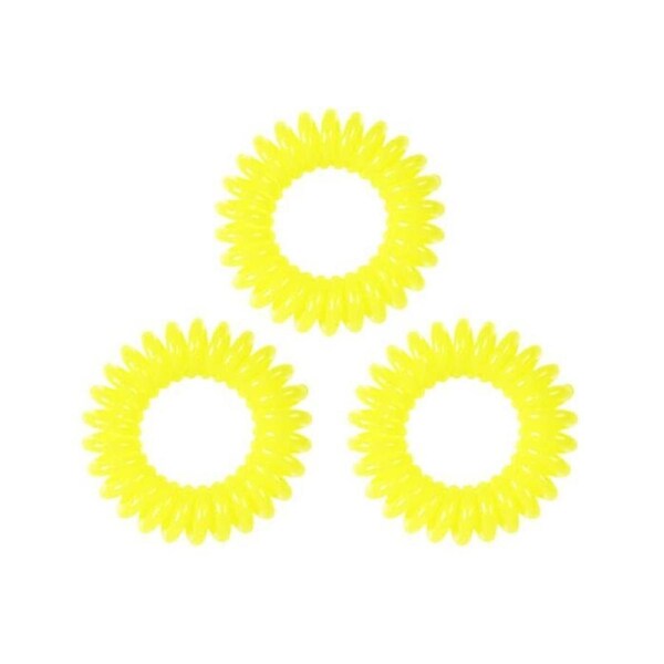Glammar Tangle Tie Yellow 3pk