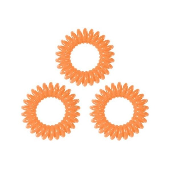 Glammar Tangle Tie Pastel Orange 3pk