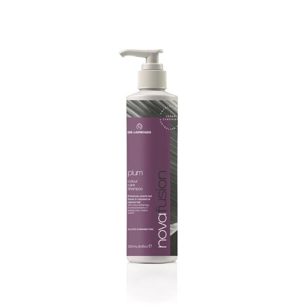 De Lorenzo Novafusion Plum Colour Care Shampoo 250ml