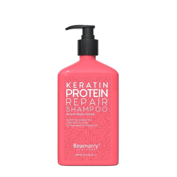 3x Beamarry Keratin Protein Repair Shampoo 380ml