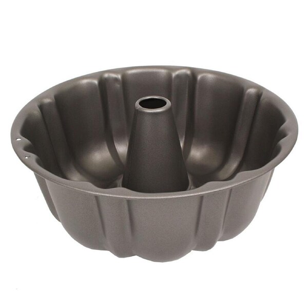 Daily Bake Non-Stick Bundt Cake Pan Mould/Mold Home Bakeware 25cm Black