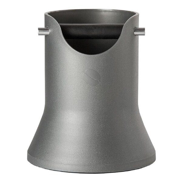 Crema Pro Polypropylene Knock Bin Coffee Grinds Waste Tamper Tube 175mm Grey