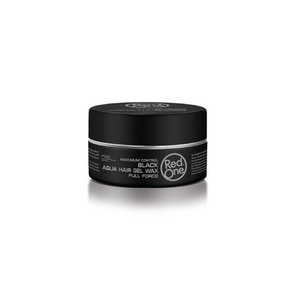 3x RedOne Aqua Hair Gel Wax Black 150ml