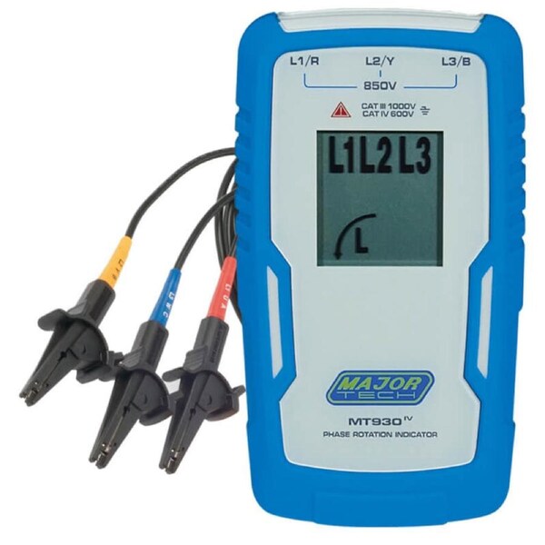 Major Tech MT930 Phase Rotation Meter