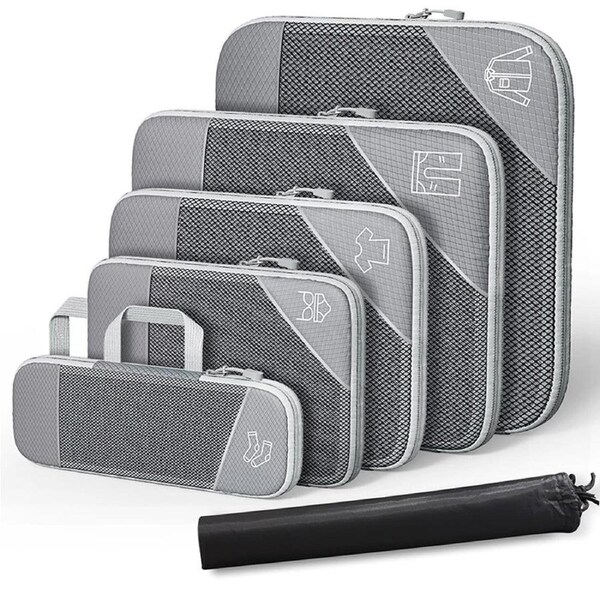 Set of 6 Areaphmet Travel Packing Organisers travel packing cubes Packing Organizers