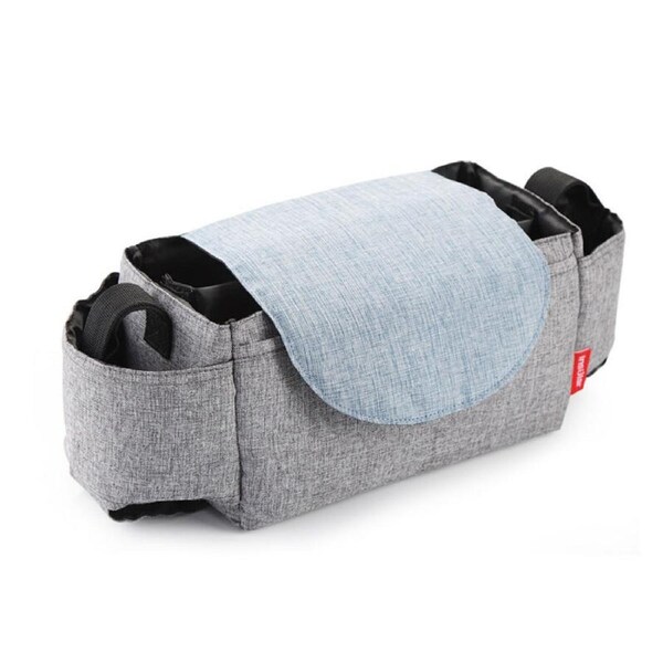 Universal Diaper Storage bag Baby Stroller Organizer Diaper Storage Detachable Bag Pockets