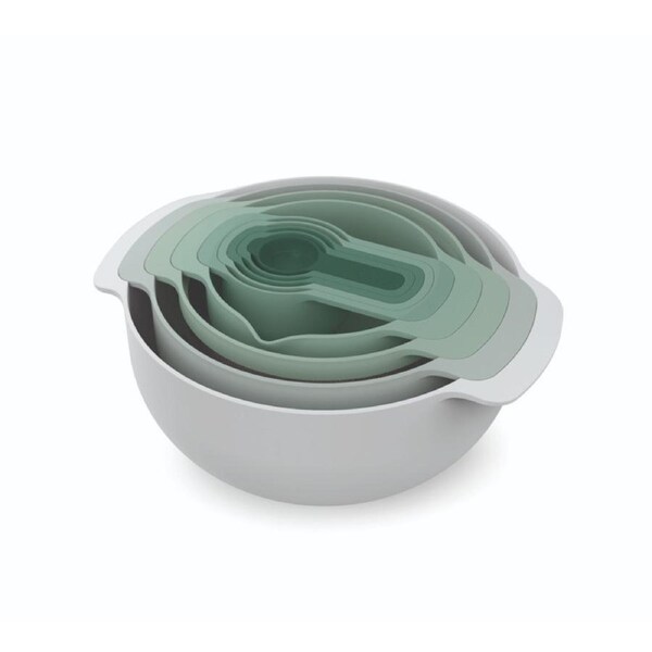 Joseph Joseph Nest? Plus 9 Piece Food Preparation Set - Editions - Sage