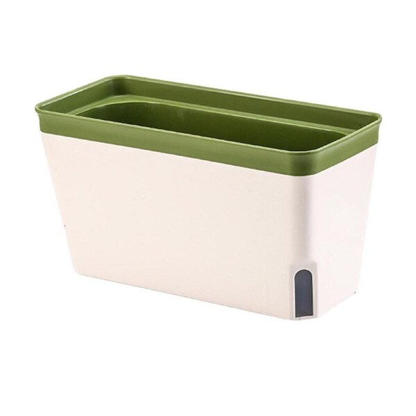 Rectangular Balcony Planter Box Vegetable Flower Pot Garden Planting Container