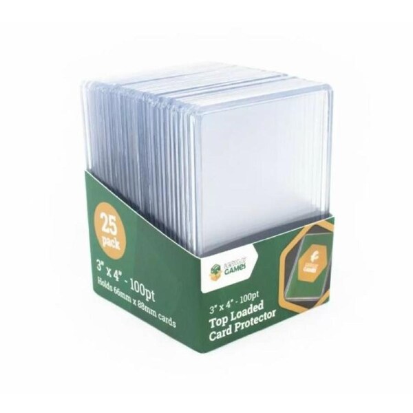 Generic Top Loaded Card Protector 3"x4" 100pt (100 pieces)