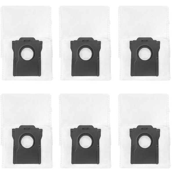 6 Bags For Dreame L, X, D20 Pro Plus, Matrix10 & Aqua10 Series Robot Vacuums