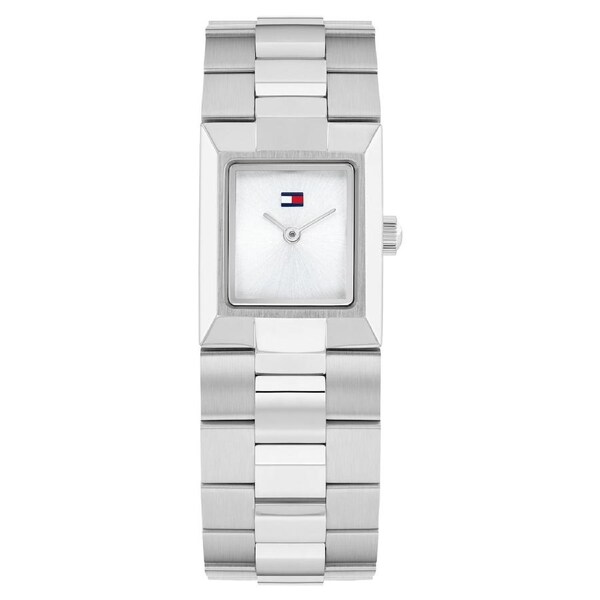 Tommy Hilfiger Stainless Steel Silver Dial Women's Watch - 1782786