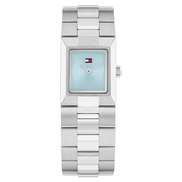 Tommy Hilfiger Stainless Steel Light Blue Dial Women's Watch - 1782797