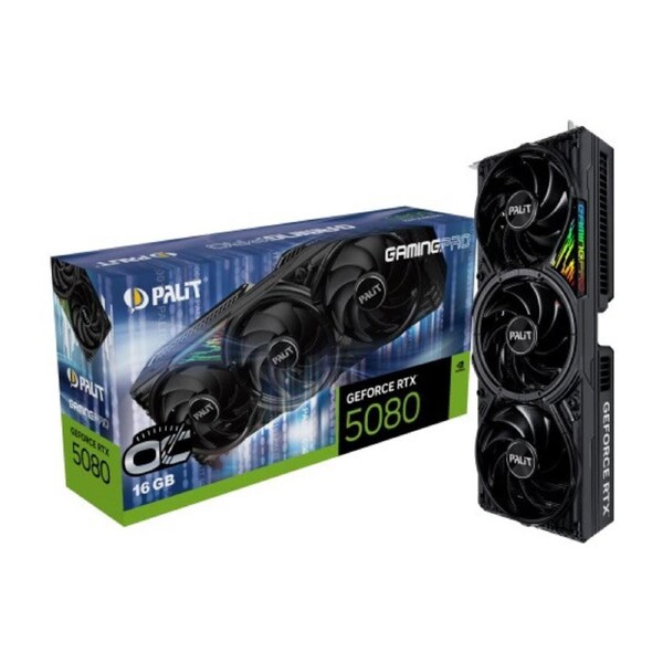 PALIT RTX5080 RTX 5080 GAMINGPRO 16GB GDDR7 Graphics Card