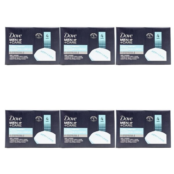 24pc Dove 100G Moisturizing Bath Soap Bar Men Care Body & Face Clean Comfort