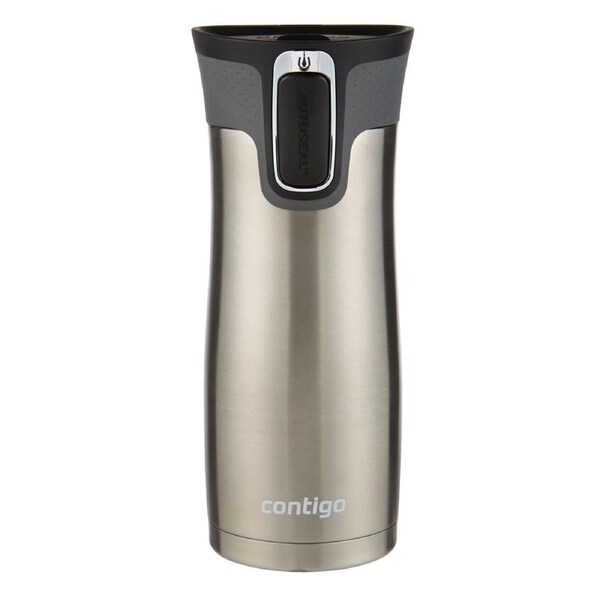 Contigo West Loop AutoSeal Travel Tumbler Mug in Stainless Steel 473ml