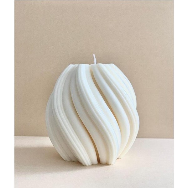Swirl Candle