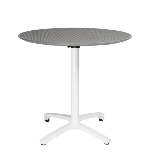 Bolero Folding PP Table 800mm - Dark Grey
