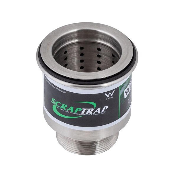 3Monkeez Cast Stainless Steel Sink Waste Arrestor 50mm