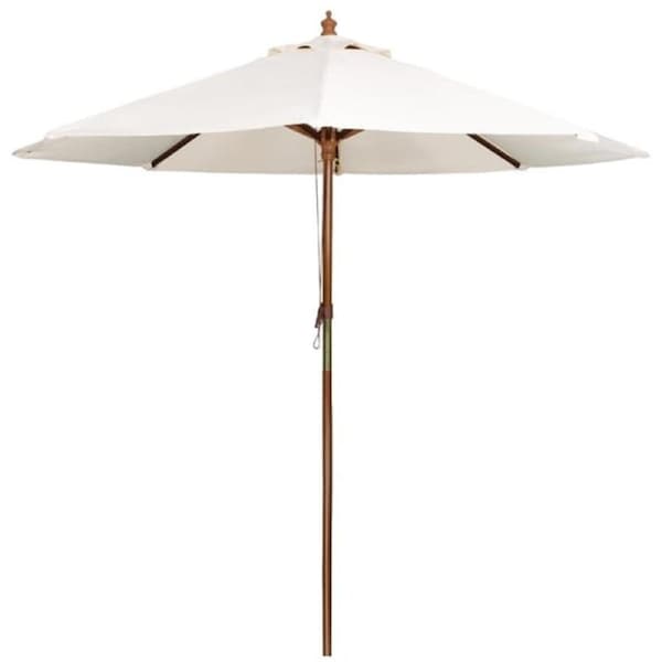 Bolero Round Outdoor Umbrella 3m Diameter Cream