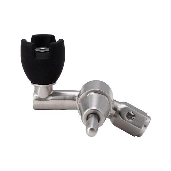 3Monkeez Lever Handle 45 Degree Bubbler With Silicone Mouthguard