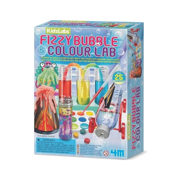 4M - KidzLabs Fizzy Bubbles and Colour Lab