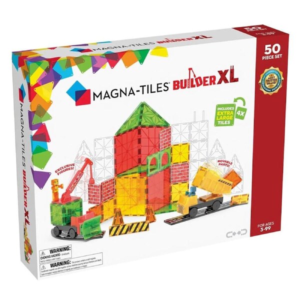 Magna Tiles - Builder XL 50 Piece Set