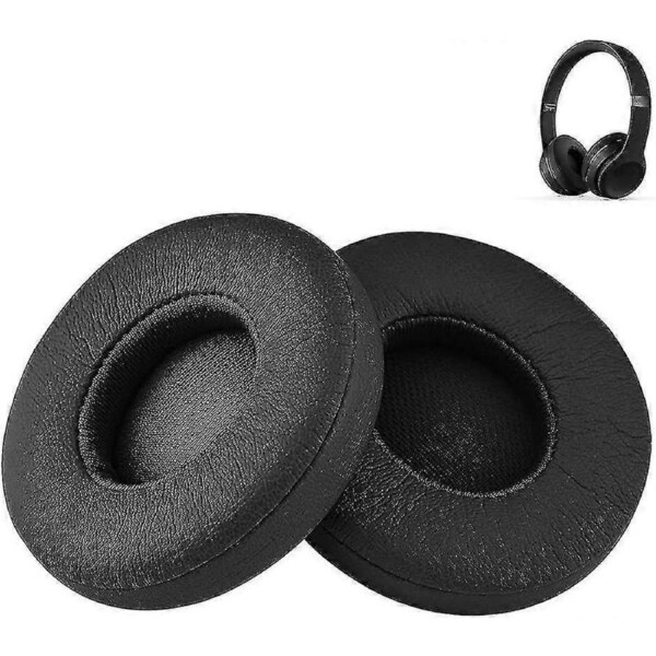 Solo 3 Earpad Replacement Solo 2 Ear Pads Cushion Accessories Compatible With Beats By Dre Solo3/solo2 Wireless A1796/b0534 Headphones, Made Of Protei