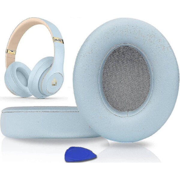 Professional Replacement Ear Pads Cushions, Earpads Compatible With Beats Studio 2.0 & 3 Wired/wireless With Soft Protein Leather/noise Isolation Memo