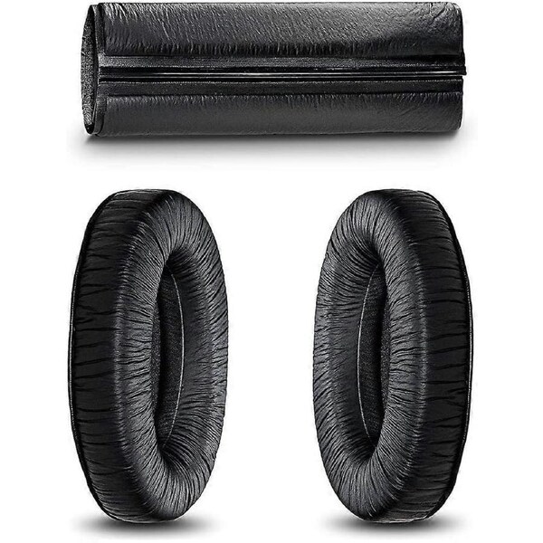 Pads Compatible with Sennheiser HD280 Earpads and Headband Pad Kit Replacement for HD 280 (PRO) HMD280 Ear Pads Headphones Cushion Padding Black (Earp