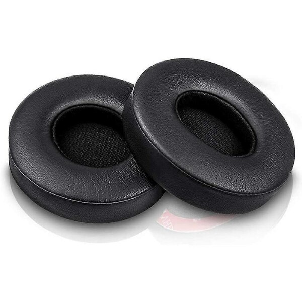 Replacement Ear Pads for Beats Solo 2 Solo 3 - Replacement Ear Cushions Memory Foam Earpads Cushion Cover for Solo 2 & Solo 3 Wireless Headphone (Blac