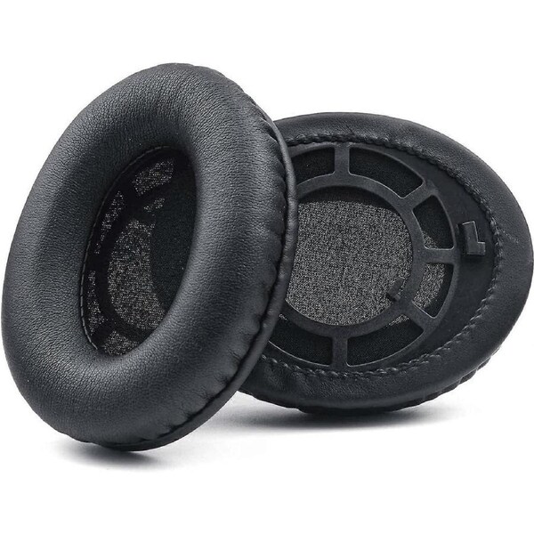 RS120 HDR120 II Ear Pads,Replacement Ear Cushion Compatible with Sennheiser RS120 HDR120II RS110 Headphones,Easy to Install Memory Foam Earpads (Leath