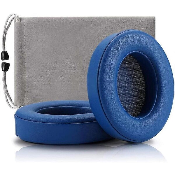 Replacement Ear Pads Cushions , Earpads Cover Compatible with Beats Studio 2 Wireless Wired and Studio 3 Over Ear Headphones 1 Pair (Blue)