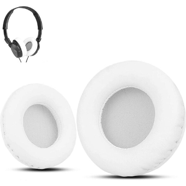 Universal Replacement Ear Pads for Sony MDR-NC6/Audio Technica S200BT/AKG K518/JVC HA-NC80/ATH,75MM Round On-Ear Headphones(List Inside)