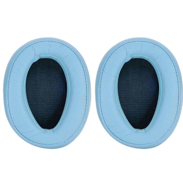 1 Pair Portable Protein Earphone Headset Replacement Earpads Accessory for Sony MDR-100AAP 100Ablue