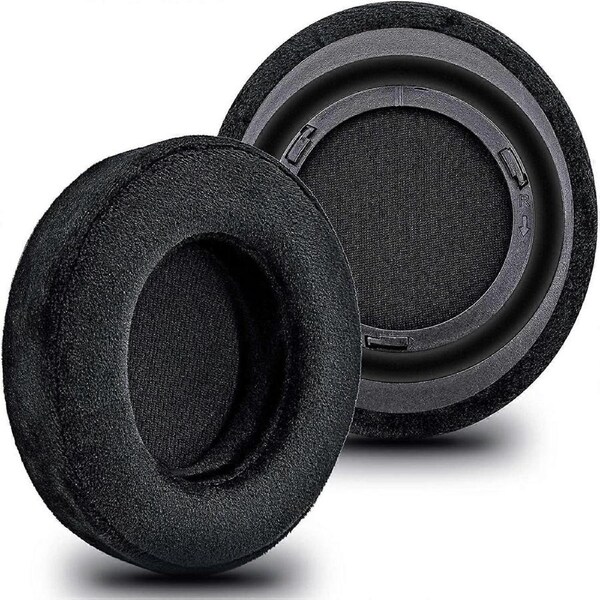 Upgrade Oval Shape Earpads for Virtuoso RGB Wireless, Virtuoso RGB Wireless XT, Virtuoso Wireless SE - Enlarged Inner Hole (Velour Virtuoso XT Ear Pad