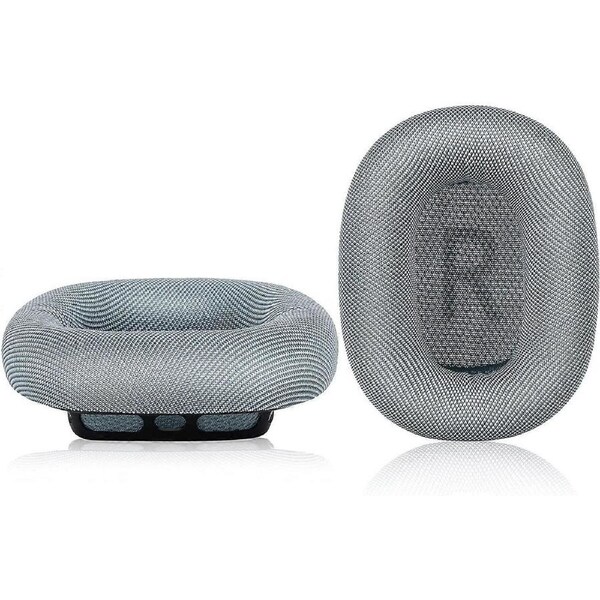 Replacement Memory Foam & Mesh Fabric Ear Cushion Pads Cover for Apple AirPods Max Headphone ONLY (Sky Blue)