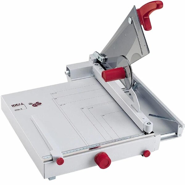 Ideal 1138 Precision Guillotine Trimmer Manual Clamp Oversize A4