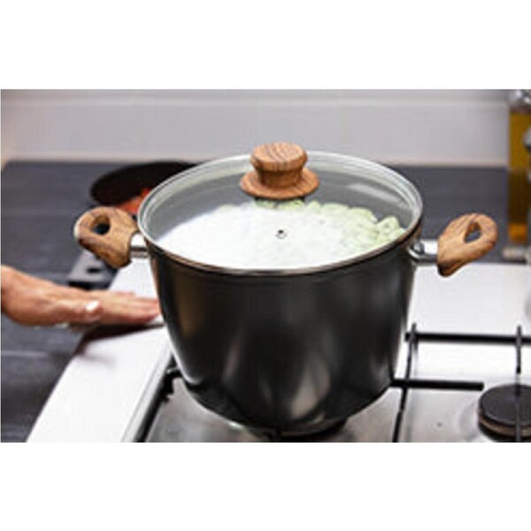 Pasta pot with Glass Lid