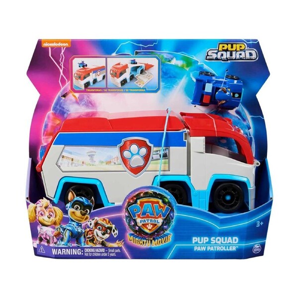 Spin Master Paw Patrol Pup Squad Patroller The Mighty Movie Age 3+