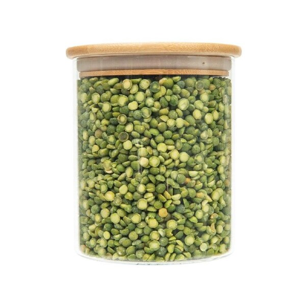 Glass Storage Jar with Bamboo Lid - 1L