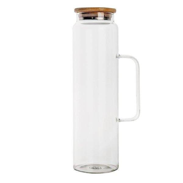 Glass Laundry Liquid Bottle with Handle - 1L
