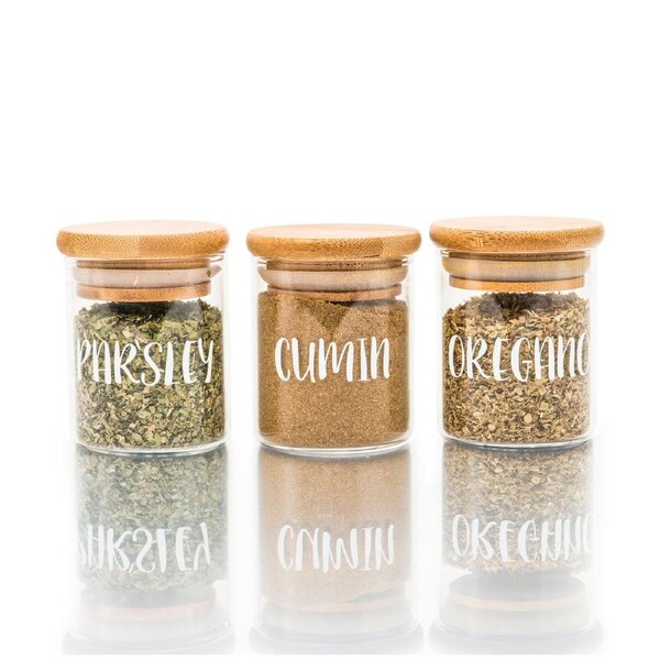 75ml Herb & Spice Jars Small - 24 Pack