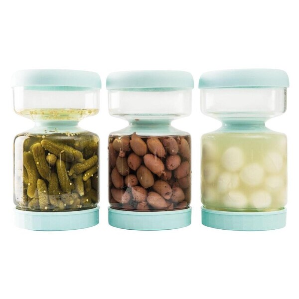 Glass Pickle Jar (3 Pack)