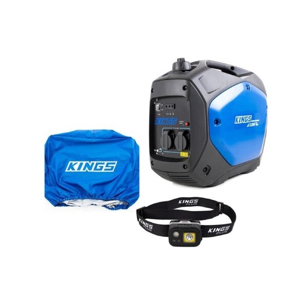 2.0kVA Inverter Generator + 2kVA Generator Cover + Plus Lithium LED Headtorch