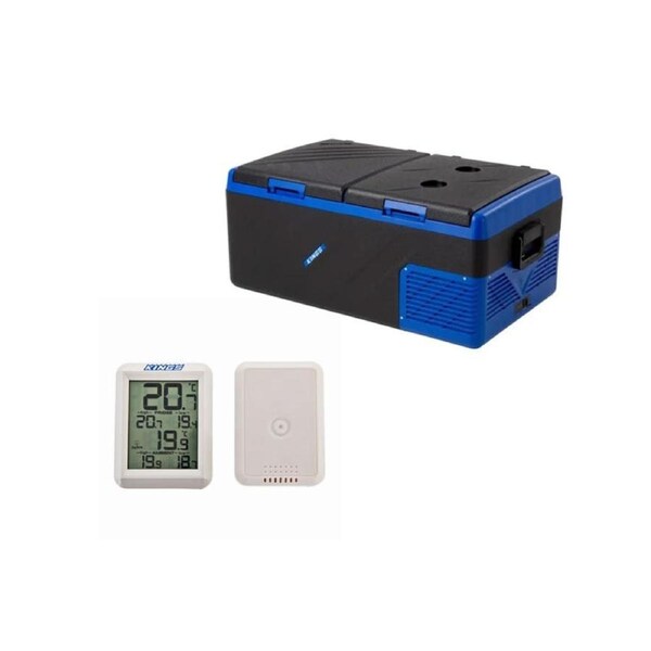 Kings Escape 75 Portable Fridge/Freezer 12/24V + Wireless Fridge Thermometer