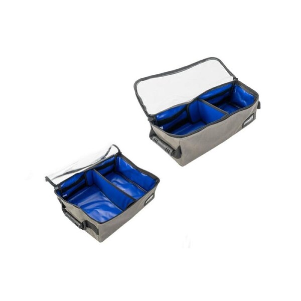 Plus Clear Top Canvas Bag - Small + Plus Clear Top Canvas Bag - Large