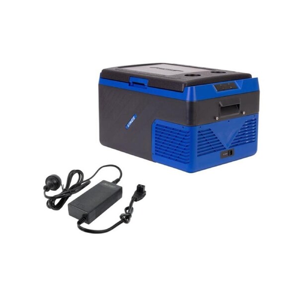 Kings Escape 50 Fridge/Freezer + AC To 12V Fridge Adaptor