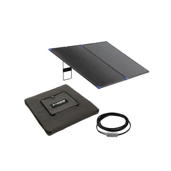 200W Folding Solar Panel + Bag + 6m Extension Lead 2.5mm2 Copper