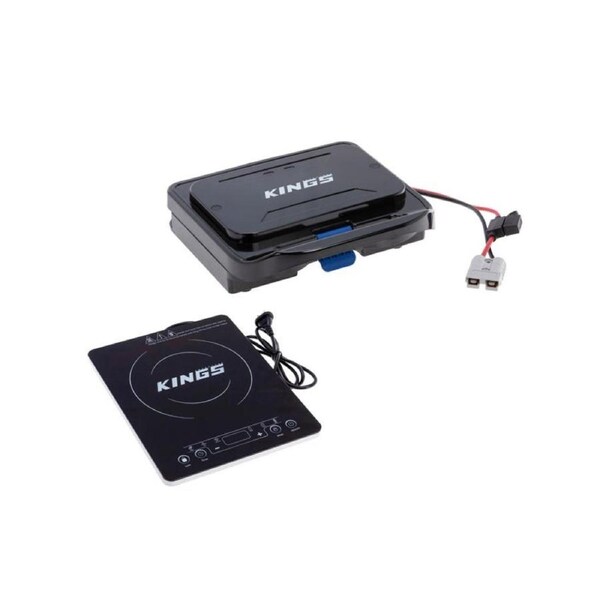 Kings 12V Travel Sandwich Press -Toasties -Grill+ Portable Induction Cooker